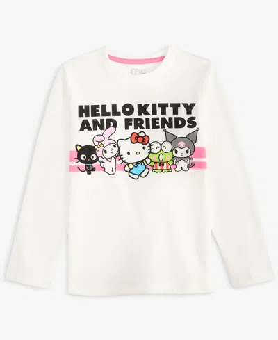 Epic Threads Girls 5-20 Hello Kitty Long-sleeve T-shirt, Macy's Exclusive In White
