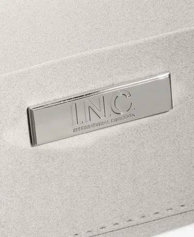 Inc International Concepts Ranndi Mini Ombre Clutch Crossbody, Created For Macy's In Silver