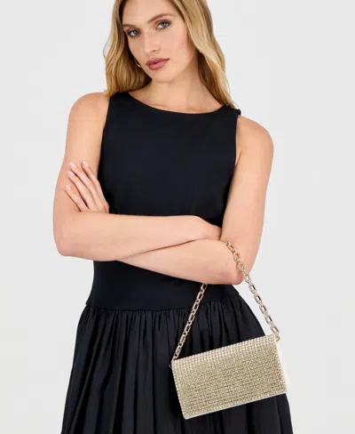Inc International Concepts Ranndi Mini Ombre Clutch Crossbody, Created For Macy's In Gold