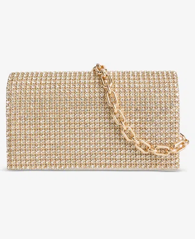 Inc International Concepts Ranndi Mini Ombre Clutch Crossbody, Created For Macy's In Gold