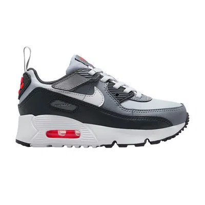 Pre-owned Nike Air Max 90 Easyon Ps 'wolf Grey/cool Grey/anthracite/white' | Kid's Size 10 In Gray