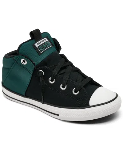 Converse Little Kids Chuck Taylor All Star Axel Casual Sneakers From Finish Line In Black