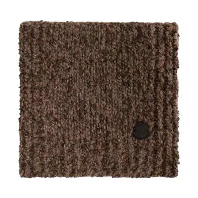 Pre-owned Moncler Scarf 'brown' | Men's Size Onesize