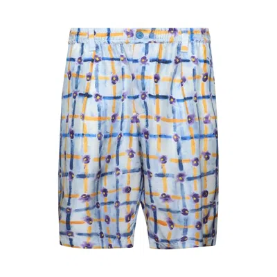 Pre-owned Marni Saraband Shorts 'light Blue' | Men's Size 52