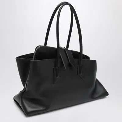 Attico La Passeggiata Medium Black Bag In Black