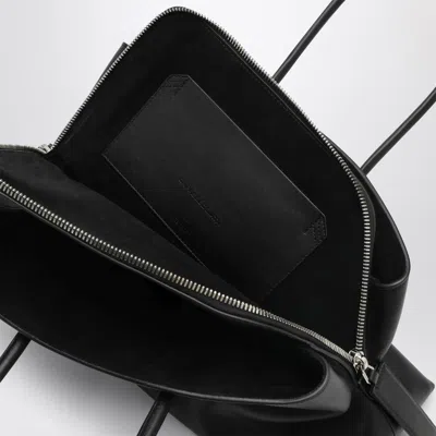 Attico La Passeggiata Medium Black Bag In Black