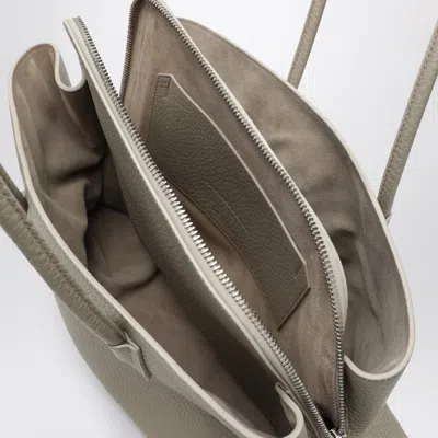 Attico La Passeggiata Medium Bag In Sand Colour In Gray