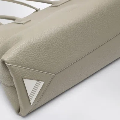 Attico La Passeggiata Medium Bag In Sand Colour In Gray