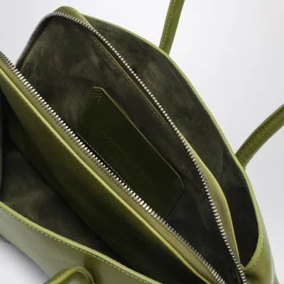 Attico Olive Green La Passeggiata Small Bag In Green