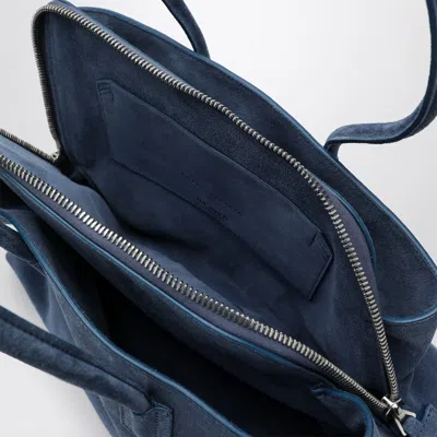 Attico Sapphire Blue La Passeggiata Medium Bag In Blue