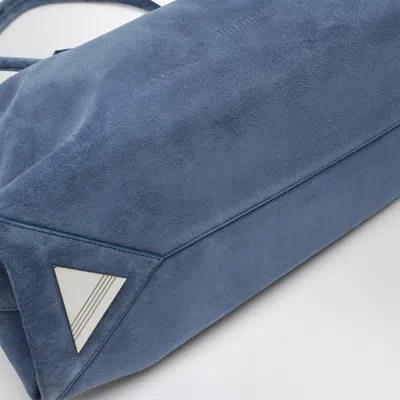 Attico Sapphire Blue La Passeggiata Medium Bag In Blue