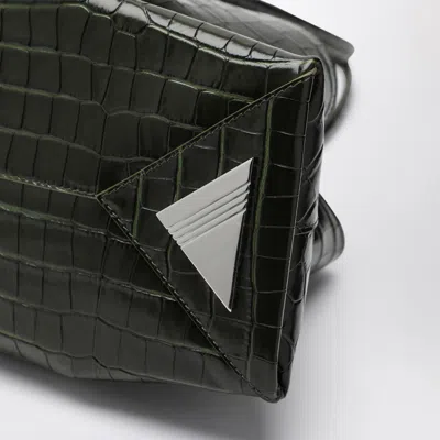 Attico Dark Green La Passeggiata Medium Bag In Green