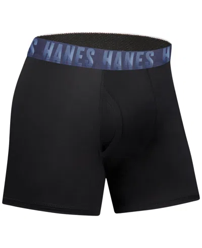 Hanes Boys , 5+1 Bonus Pack, Underwear Boxer Briefs, Moves Ultimate Performance Stretch, Solids/camo In Multi