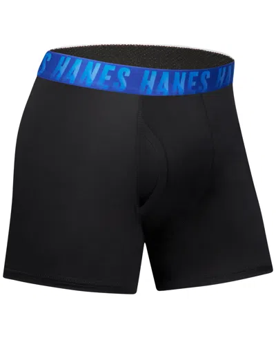 Hanes Boys , 5+1 Bonus Pack, Underwear Boxer Briefs, Moves Ultimate Performance Stretch, Solids/camo In Multi