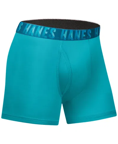 Hanes Boys , 5+1 Bonus Pack, Underwear Boxer Briefs, Moves Ultimate Performance Stretch, Solids/camo In Multi