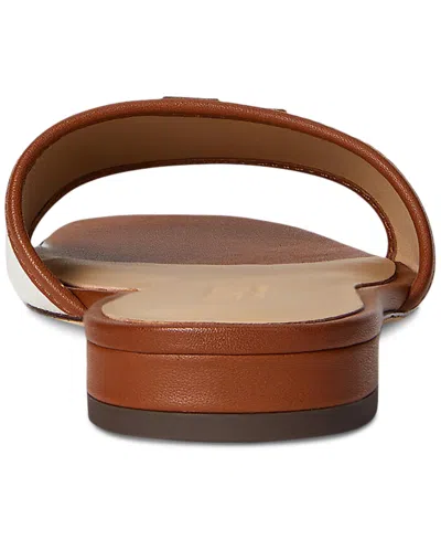 Ralph Lauren Women's Everley Slide Sandals In Animal Print