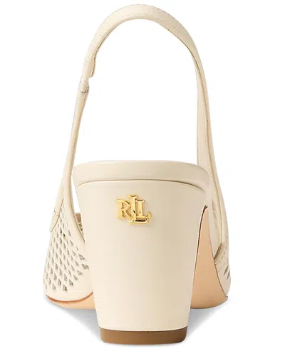 Ralph Lauren Women's Klaire Slingback Pumps In Neutral
