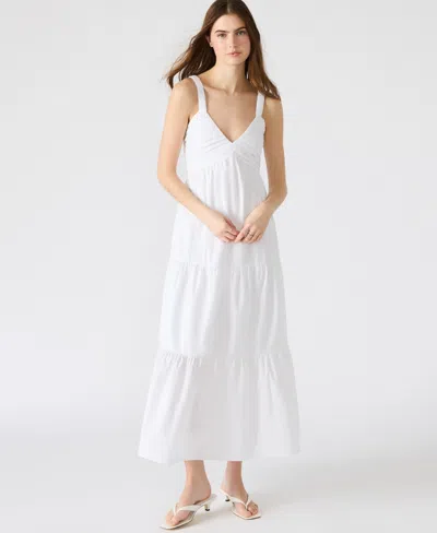 Steve Madden Women's Eliora Tiered Maxi Dress In White