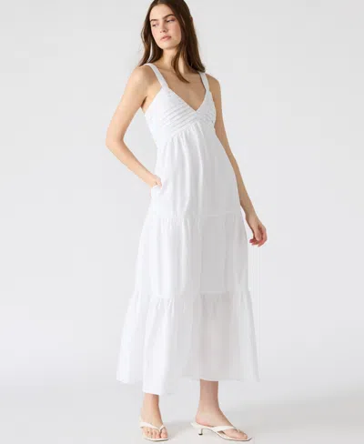 Steve Madden Women's Eliora Tiered Maxi Dress In White