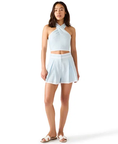 Steve Madden Winnie Twist Front Sleeveless Crop Top