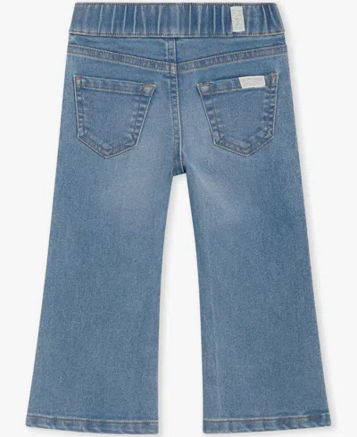 7 For All Mankind Baby Girls' Long-sleeve Top, Coat And Denim Jeans, 3-piece Set In Multi