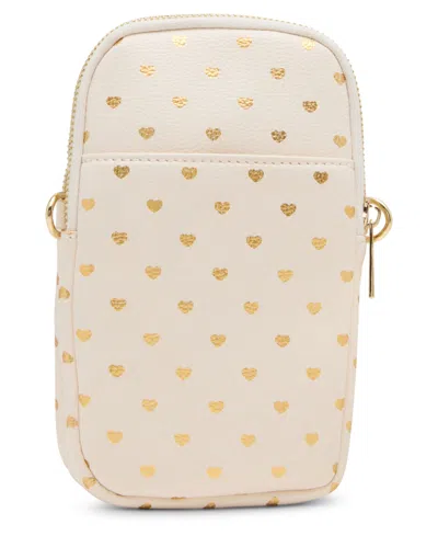 Madden Girl Dani-p North/south Crossbody In Neutral