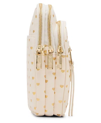 Madden Girl Dani-p North/south Crossbody In Neutral