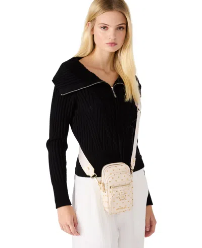 Madden Girl Dani-p North/south Crossbody In Neutral