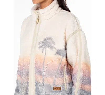 Roxy Women's Wurlie Digital Print Full-zip Jacket In Multi