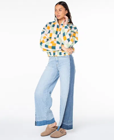 Roxy Women's Cold Surf Full-zip Polar Fleece Jacket In Multi