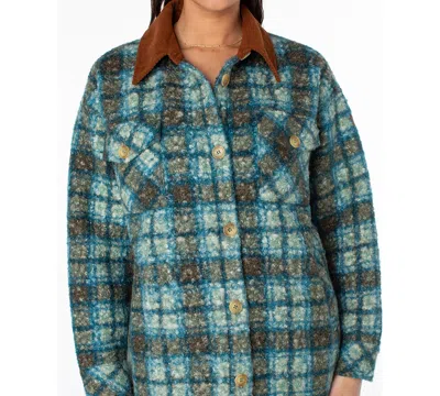 Roxy Women's Overlander Plaid Long-sleeve Jacket In Multi