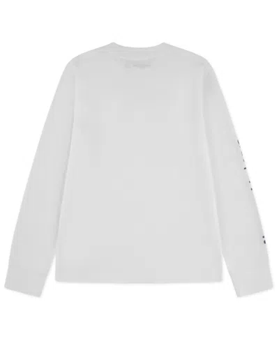 Abercrombie Boys 5-16 Trail Dept Long-sleeve T-shirt In White