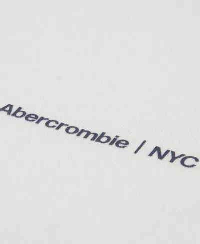 Abercrombie Boys 5-16 Trail Dept Long-sleeve T-shirt In White