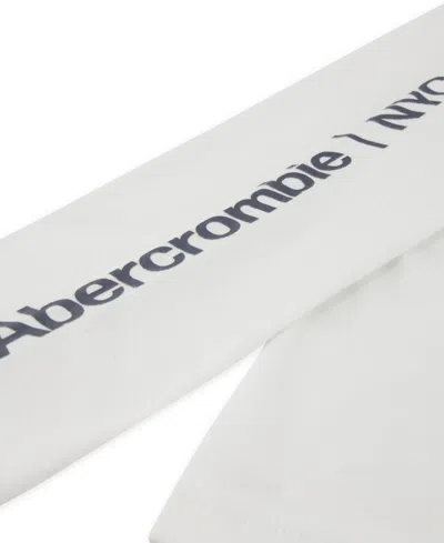 Abercrombie Boys 5-16 Trail Dept Long-sleeve T-shirt In White