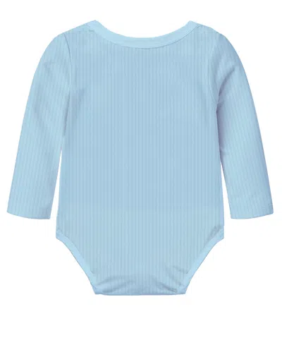 Disney Baby Boys 3-pack Mickey Mouse Printed Long Sleeve Bodysuit Set In Multi