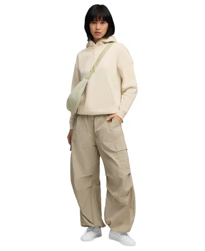 Puma Women's Maximal Metallic Comfort Hoodie In Neutral