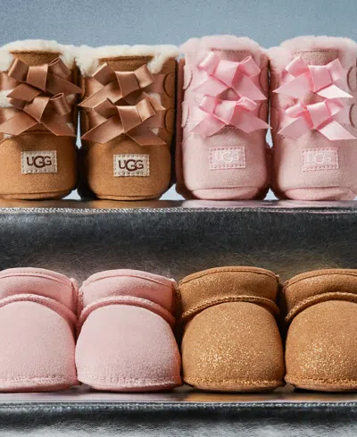 Ugg Baby Classic Ultra Mini Boots In Pink
