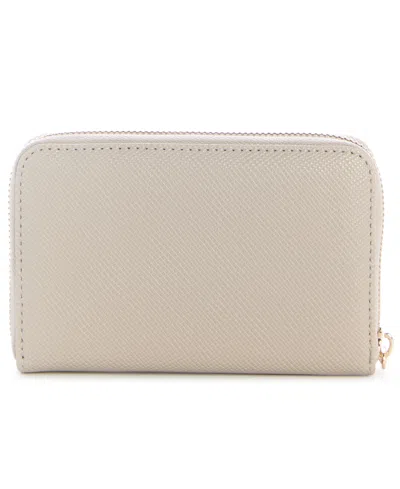 Guess Laurel Medium Zip Around Wallet In Neutral