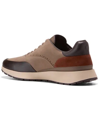 Cole Haan Lewis Grandpro Luxe Colorblock Sneaker In Black