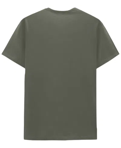 Hybrid Apparel Men's Short-sleeve Graphic Printed T-shirt In Green