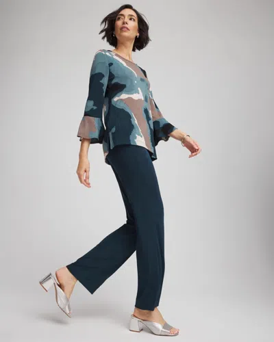 Chico's Travelers™ Pants In Teal Shadow