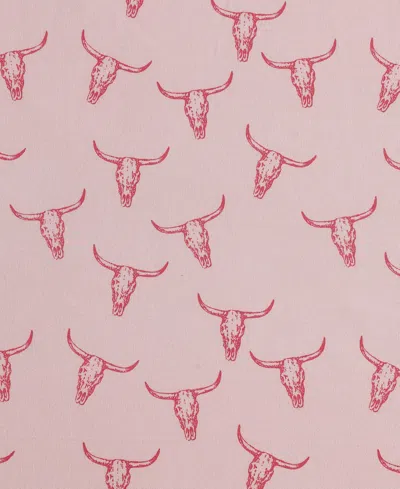 Wrangler Printed Microfiber 3-pc. Sheet Set, Twin Xl In Pink