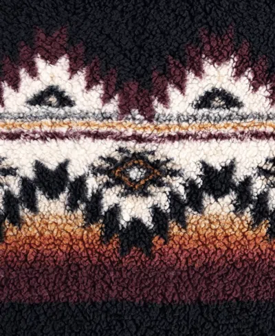 Wrangler Mountain Fog Printed Sherpa Throw, 50" X 70" In Multi