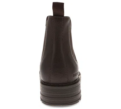 Dockers Men's Truman Stain Defender Rugged Round Toe Boots In Brown