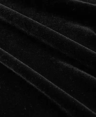 Reiss Women's Velvet One-shoulder Midi Dress In Black