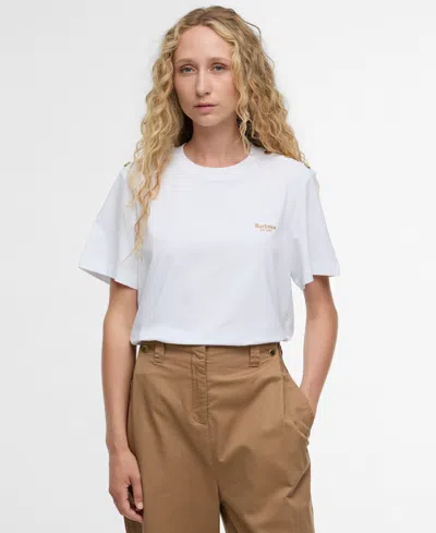 Barbour Women's Marla Crewneck T-shirt In Blue