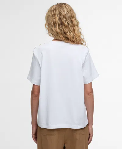 Barbour Women's Marla Crewneck T-shirt In Blue