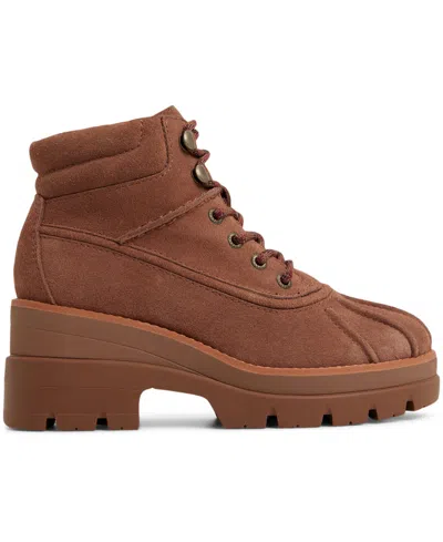 Sperry Women's Rocky Hiker Warm Lace-up Boots In Brown