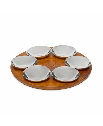 Nambe Unity Seder Plate In Multi