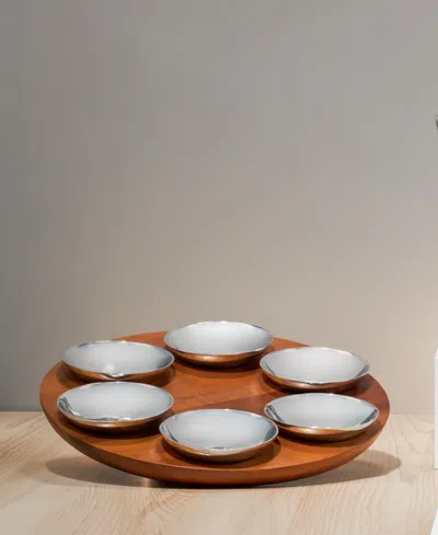 Nambe Unity Seder Plate In Multi